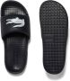 Lacoste Croco 1.0 logo-embossed slides Blue - Thumbnail 2