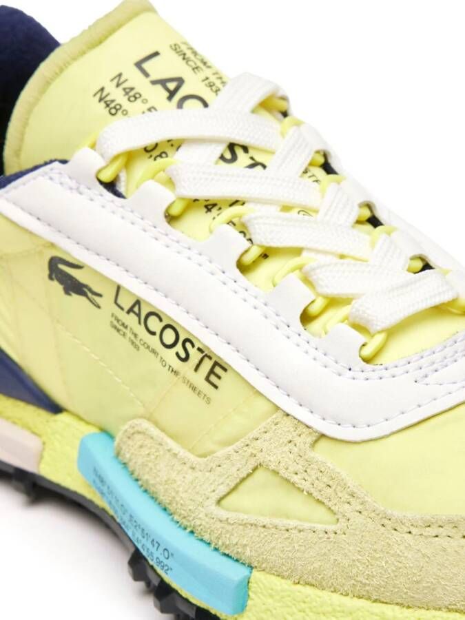 Lacoste Elite Active lace-up sneakers Yellow
