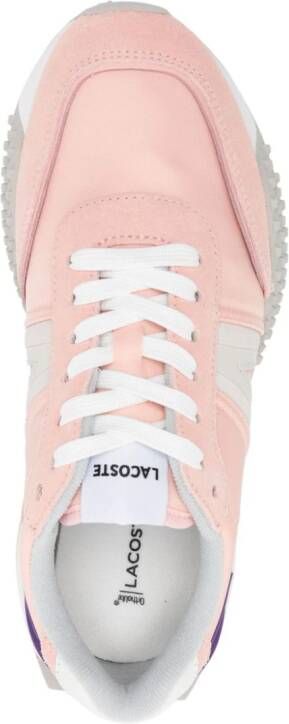 Lacoste L-Spin Deluxe lace-up sneakers Pink