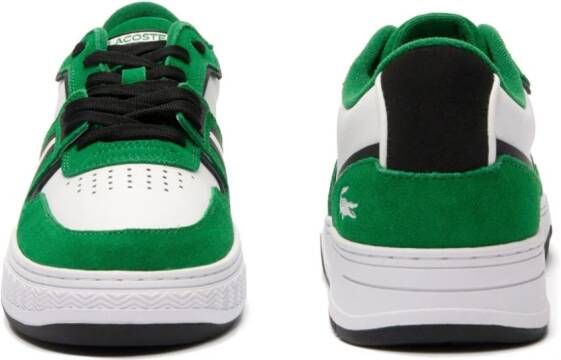 Lacoste L001 Coated leather sneakers White