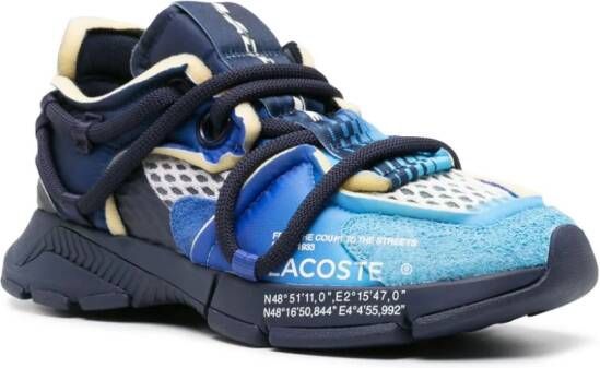 Lacoste L003 Active Runway foam-trim sneakers Blue