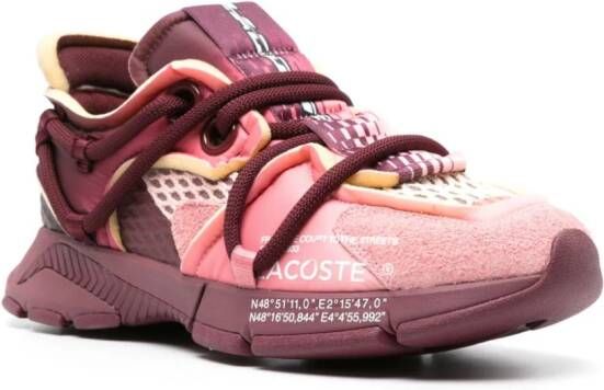 Lacoste L003 Active Runway foam-trim sneakers Pink