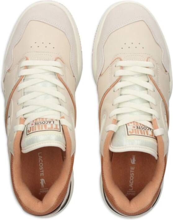 Lacoste Lineshot logo-patch sneakers Neutrals