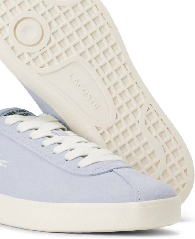 Lacoste logo-debossed lace-up sneakers Blue