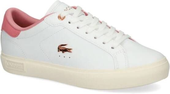 Lacoste Powercourt leather sneakers White