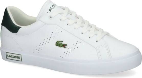Lacoste Powercourt logo-patch sneakers White