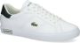 Lacoste Powercourt logo-patch sneakers White - Thumbnail 2