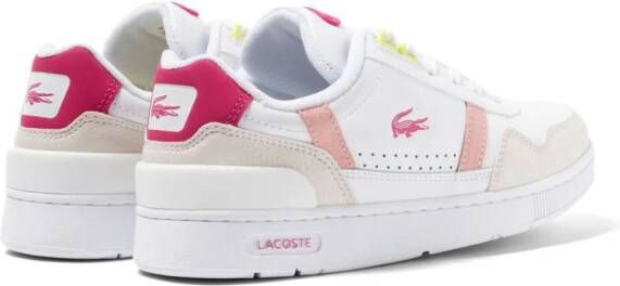 Lacoste T-Clip leather sneakers White