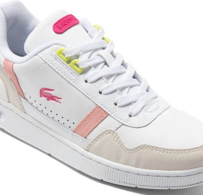 Lacoste T-Clip leather sneakers White