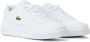 Lacoste T-Clip leather sneakers White - Thumbnail 2