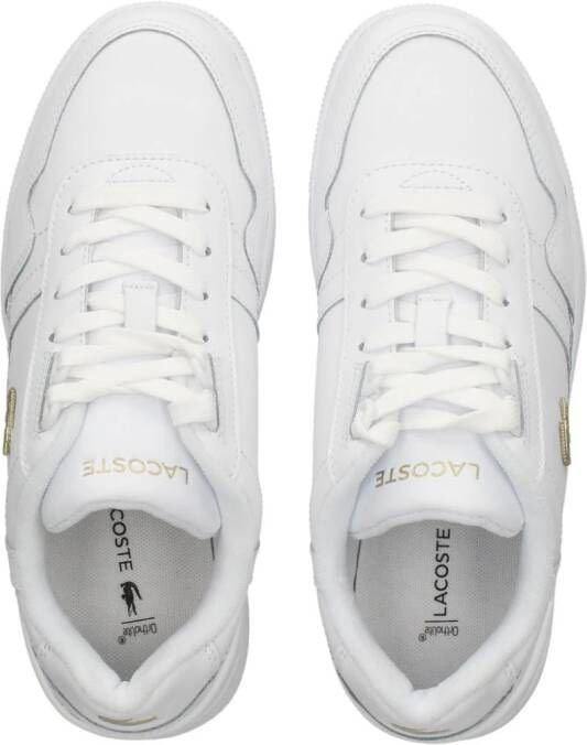 Lacoste T-Clip leather sneakers White