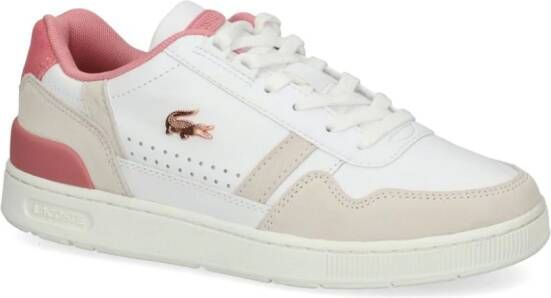 Lacoste T-Clip leather sneakers White
