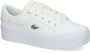 Lacoste Ziane platform sneakers White - Thumbnail 2
