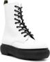 Lanvin Arpege leather boots White - Thumbnail 2