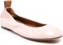 Lanvin Ballerina patent-leather shoes Pink - Thumbnail 2