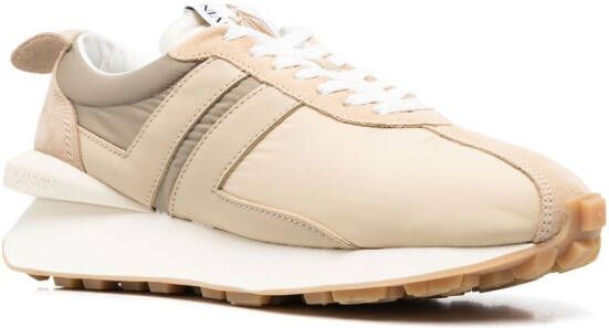 Lanvin Bumper lace-up sneakers Neutrals