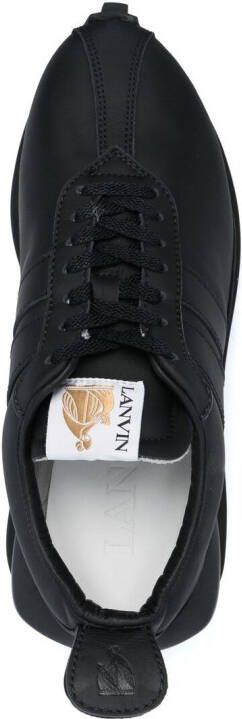 Lanvin Bumper panelled sneakers Black