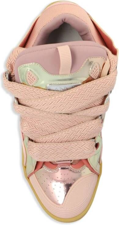 Lanvin chunky lace-up sneakers Pink