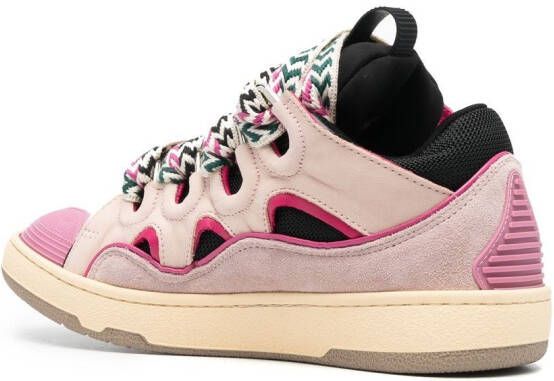 Lanvin chunky lace up sneakers Pink