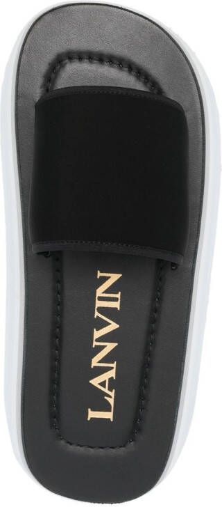 Lanvin chunky open-toe sandals Black