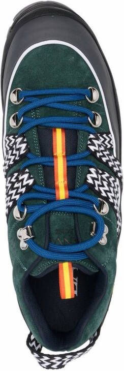 Lanvin chunky-sole lace-up sneakers Green