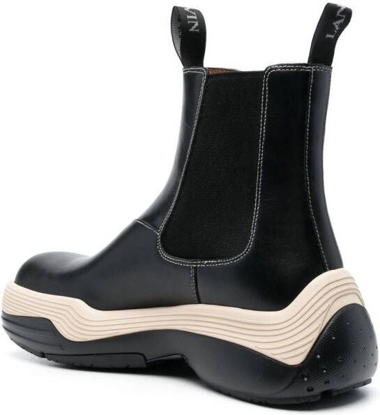 Lanvin Flash-X leather Chelsea boots Black