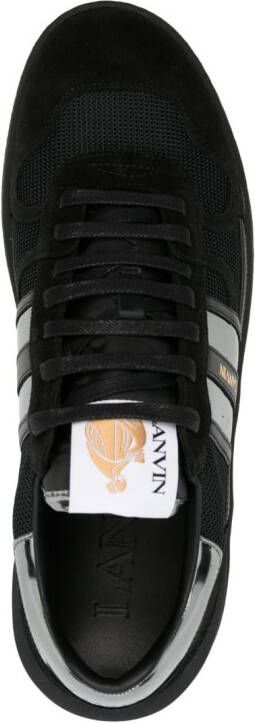 Lanvin Clay lace-up sneakers Black