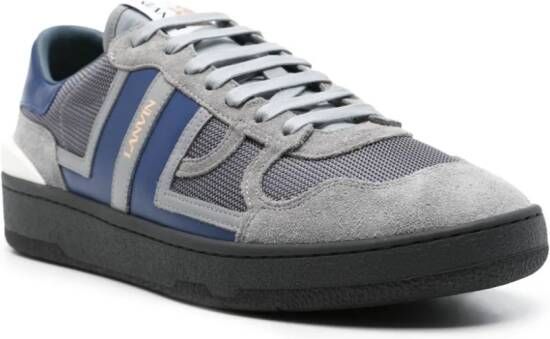 Lanvin Clay leather sneakers Grey