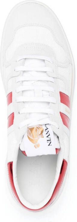 Lanvin Clay mesh sneakers White