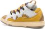 Lanvin Curb chunky lace-up sneakers Yellow - Thumbnail 3