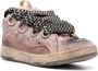 Lanvin Curb chunky leather sneakers Pink - Thumbnail 2