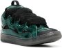 Lanvin Curb lace-up sneakers Black - Thumbnail 2