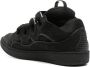 Lanvin Curb lace-up sneakers Black - Thumbnail 3