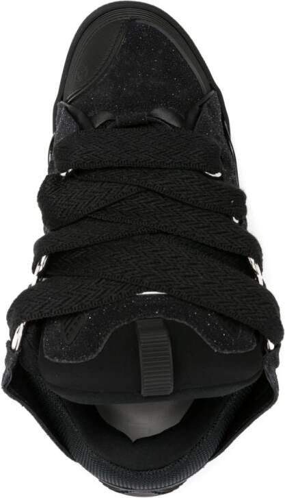 Lanvin Curb lace-up sneakers Black