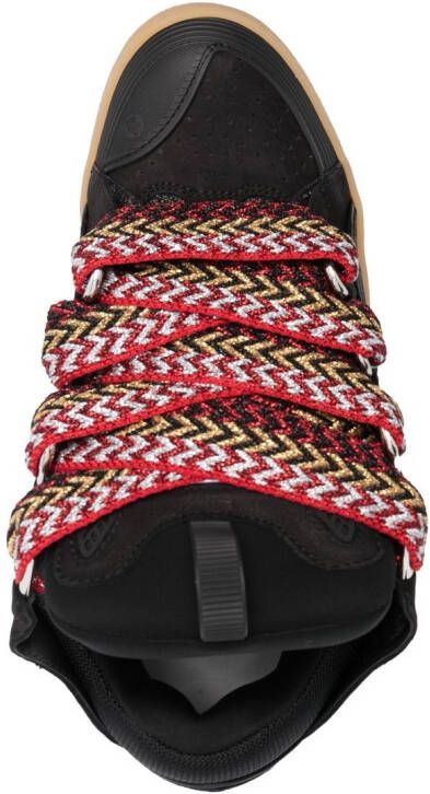 Lanvin Curb lace-up sneakers Black
