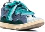 Lanvin Curb lace-up sneakers Blue - Thumbnail 2