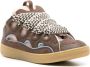 Lanvin Curb lace-up sneakers Brown - Thumbnail 1
