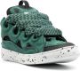 Lanvin Curb lace-up sneakers Green - Thumbnail 1