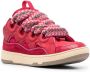 Lanvin Curb lace-up sneakers Pink - Thumbnail 2