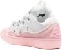 Lanvin Curb lace-up sneakers Pink - Thumbnail 3