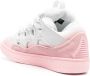 Lanvin Curb lace-up sneakers Pink - Thumbnail 3