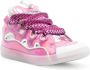 Lanvin Curb lace-up sneakers Pink - Thumbnail 2