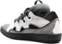 Lanvin Curb leather sneakers Grey - Thumbnail 3