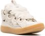 Lanvin Curb leather sneakers Neutrals - Thumbnail 2