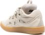 Lanvin Curb leather sneakers Neutrals - Thumbnail 3