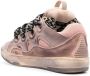 Lanvin Curb leather sneakers Pink - Thumbnail 3