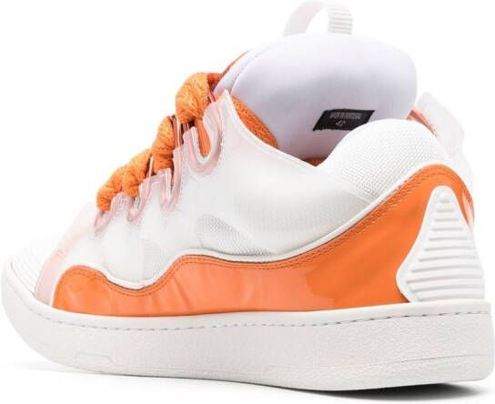 Lanvin Curb multi-panel sneakers White