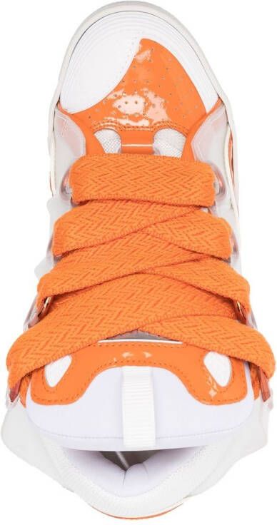 Lanvin Curb multi-panel sneakers White