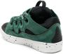 Lanvin Curb oversize-tongue panelled sneakers Green - Thumbnail 3