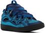 Lanvin Curb rhinestone-embellished sneakers Blue - Thumbnail 2